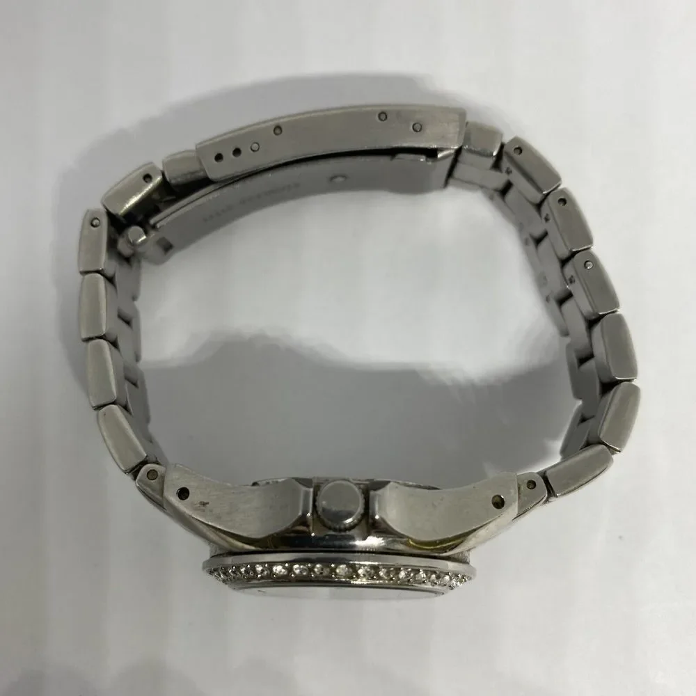 Fossil ES3378 Women's Silver Stainless Steel Gold Analog Dial Quartz Watch CM636